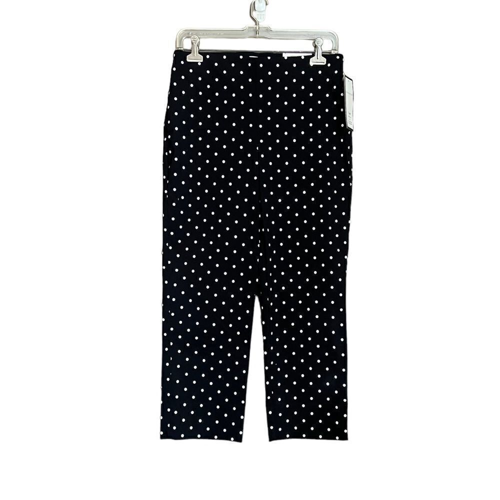 NWT! Charter club‎ garden party polka dot pants. Size 10